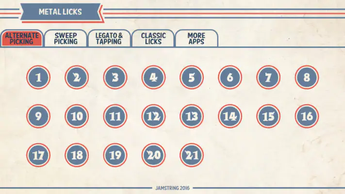 85 Metal Guitar Licks screenshot 1