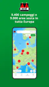 ACSI Campeggi Europa screenshot