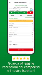 ACSI Campeggi Europa screenshot