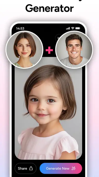 AI Baby Generator - TinyFaces screenshot 1