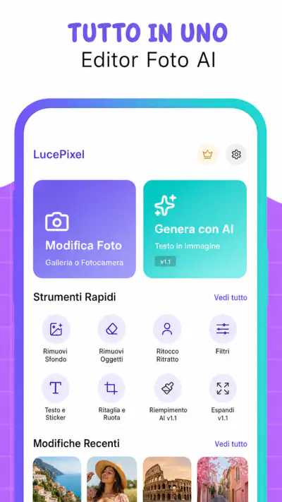 AI Photo Editor Bellezza screenshot 1