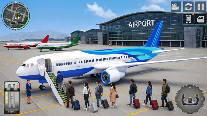 Airplane Flying Jet Simulator screenshot 1