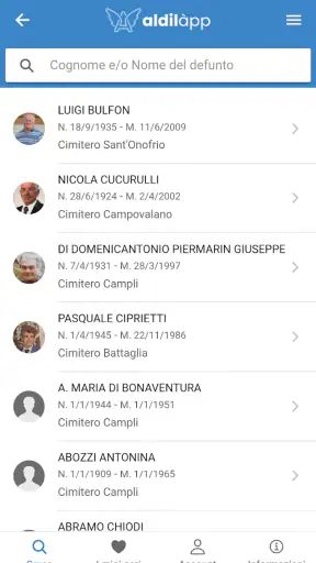 Aldilapp screenshot 1