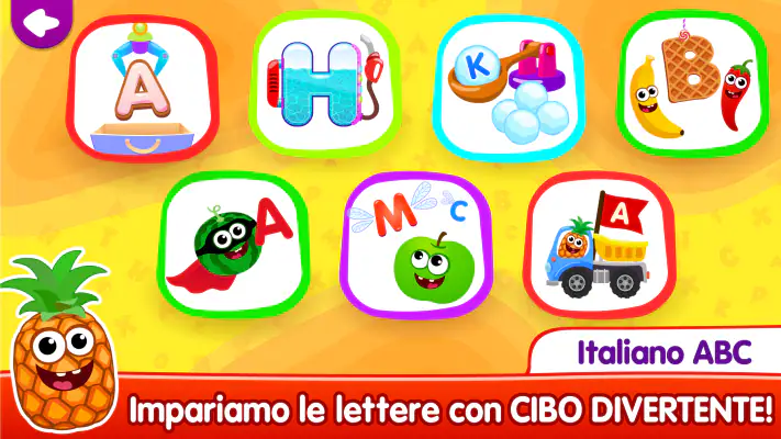 Alfabeto! Giochi interattivi! screenshot 1
