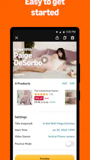Amazon Live Creator App screenshot 2