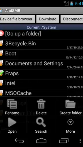 AndSMBPro screenshot 1
