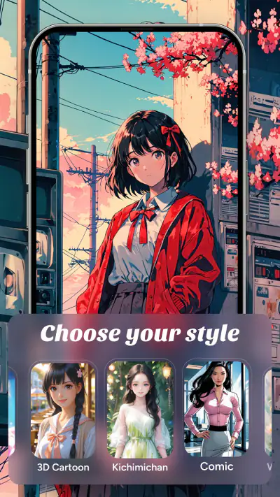 Anime AI - Photo Creator screenshot 1