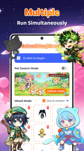 Anime Shimeji Pets On Screen screenshot 1