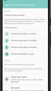 App Cloner Premium & Add-ons screenshot