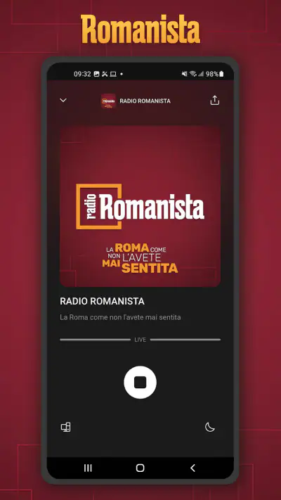 App Romanista screenshot 1