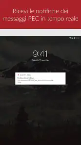 Aruba PEC screenshot