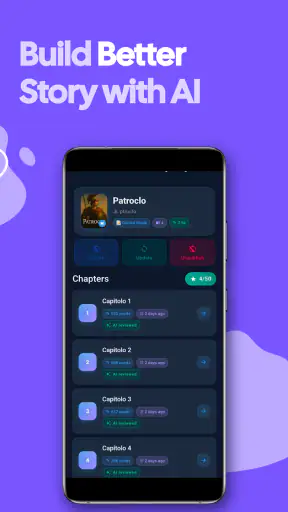 Autore di libri AI screenshot 1