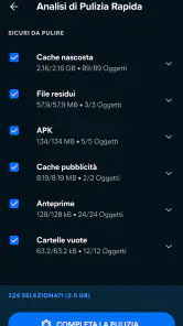 Avast Cleanup: Pulizia screenshot