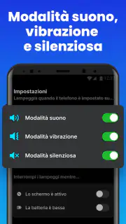 Avviso flash su chiamate e SMS screenshot 8