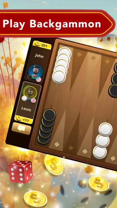 Backgammon Online Italiano screenshot 1