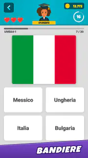 Bandiere 2: Geografia Quiz screenshot 1