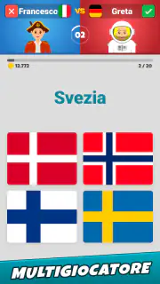 Bandiere 2: Geografia Quiz screenshot 3