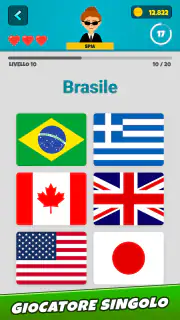 Bandiere 2: Geografia Quiz screenshot 4