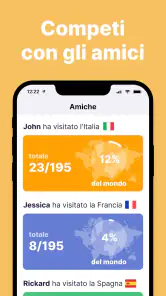 been: segna paesi visitati screenshot