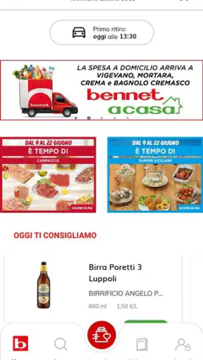 Bennet spesa online screenshot 1