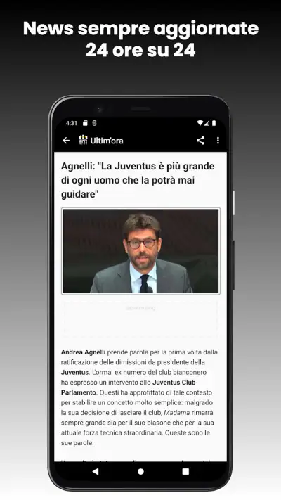Bianconera News screenshot 1