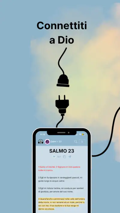 Bibbia audio in italiano screenshot 1