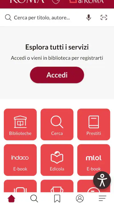 BiblioRoma screenshot 1