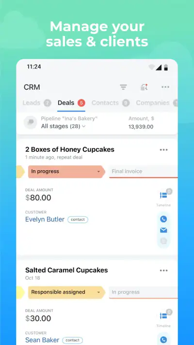 Bitrix24 CRM And Projects screenshot 1