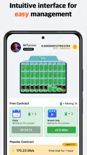 BitTycoon Lite: Mining di BTC screenshot 2