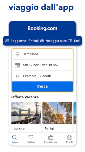 Booking.com prenotazioni hotel screenshot 1