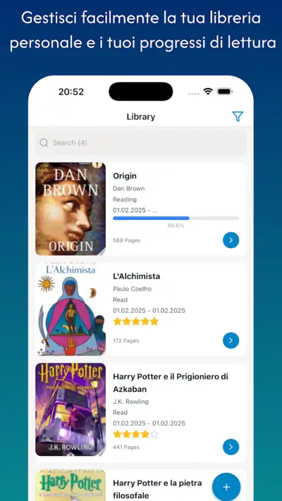 Bookito - Traccia libri screenshot 1