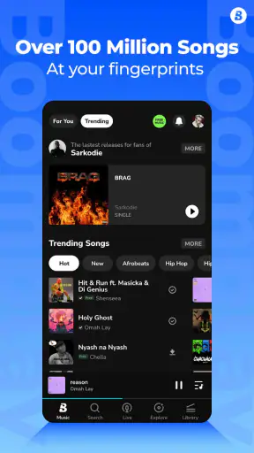 Boomplay - Download Music MP3 screenshot 1