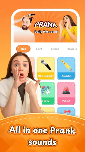BoomPrank-Fart & Funny Sounds screenshot 1