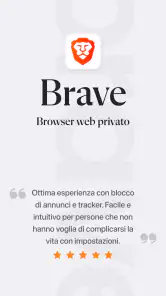 Brave Browser Web VPN Privato screenshot