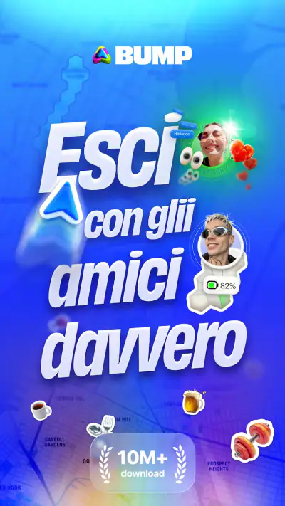 Bump - mappa per amici screenshot 1