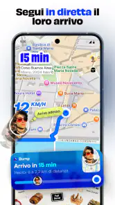 Bump - mappa per amici screenshot