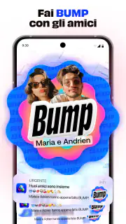Bump - mappa per amici screenshot 8
