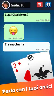 Burraco classico carte online screenshot 2