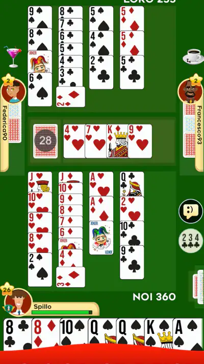 Burraco Italiano Friends screenshot 1