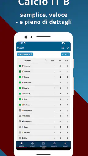 Calcio IT B screenshot 1