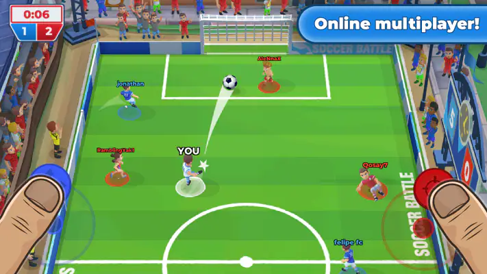 Calcio: Soccer Battle screenshot 1