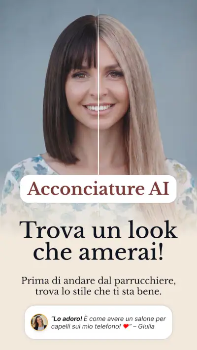 Cambio colore capelli con IA screenshot 1