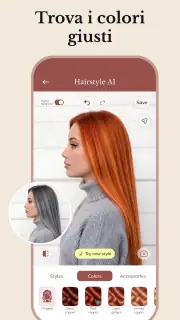 Cambio colore capelli con IA screenshot 4