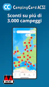 CampingCard ACSI screenshot
