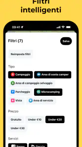 Campy - Campeggi, Camping EU screenshot