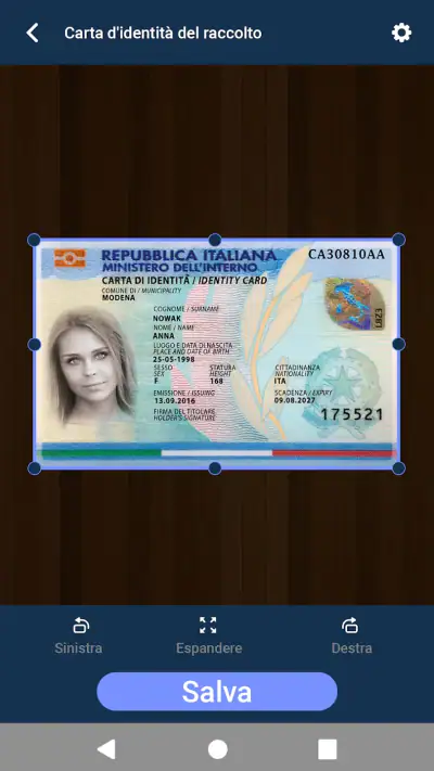 Cancella scanner - Scanner PDF screenshot 1