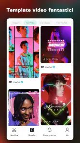 CapCut: editor di foto e video screenshot