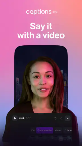 Captions Lite screenshot 1