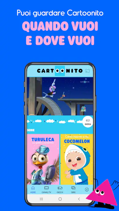 Cartoonito App serie e giochi screenshot 1