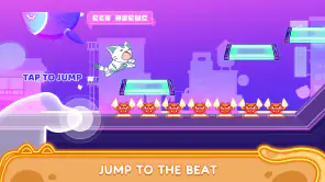 Cat Dash: Cute Cat Music Game screenshot 1